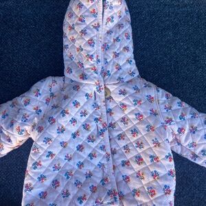 Baby Boden Striped Hooded Jacket